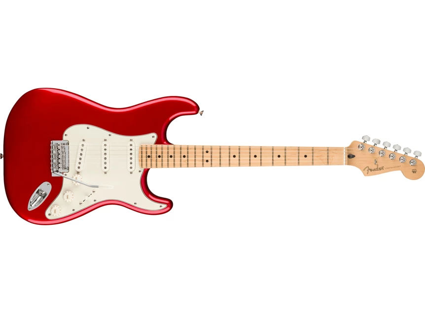 FENDER Player Stratocaster® Maple Fingerboard Candy Apple Red -  Muziekhandel Leo Caerts