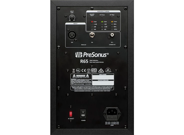 Presonus R65 Studio Monitor Black