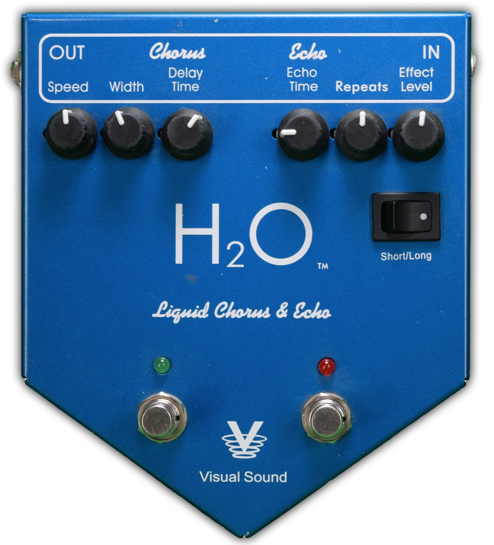 Visual Sound H2O liquid Chorus & echo Muziekhandel Leo Caerts