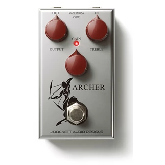 J.ROCKETT AUDIO DESIGNS Archer Boost/Overdrive Silver