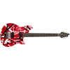 EVH Wolfgang® Special Striped Series, Ebony Fingerboard, Red, Black, and White